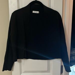 Black bolero cardigan